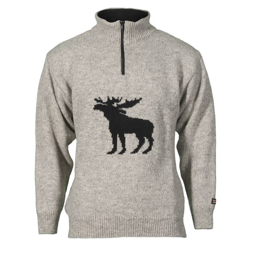 Elk sweater - Grey